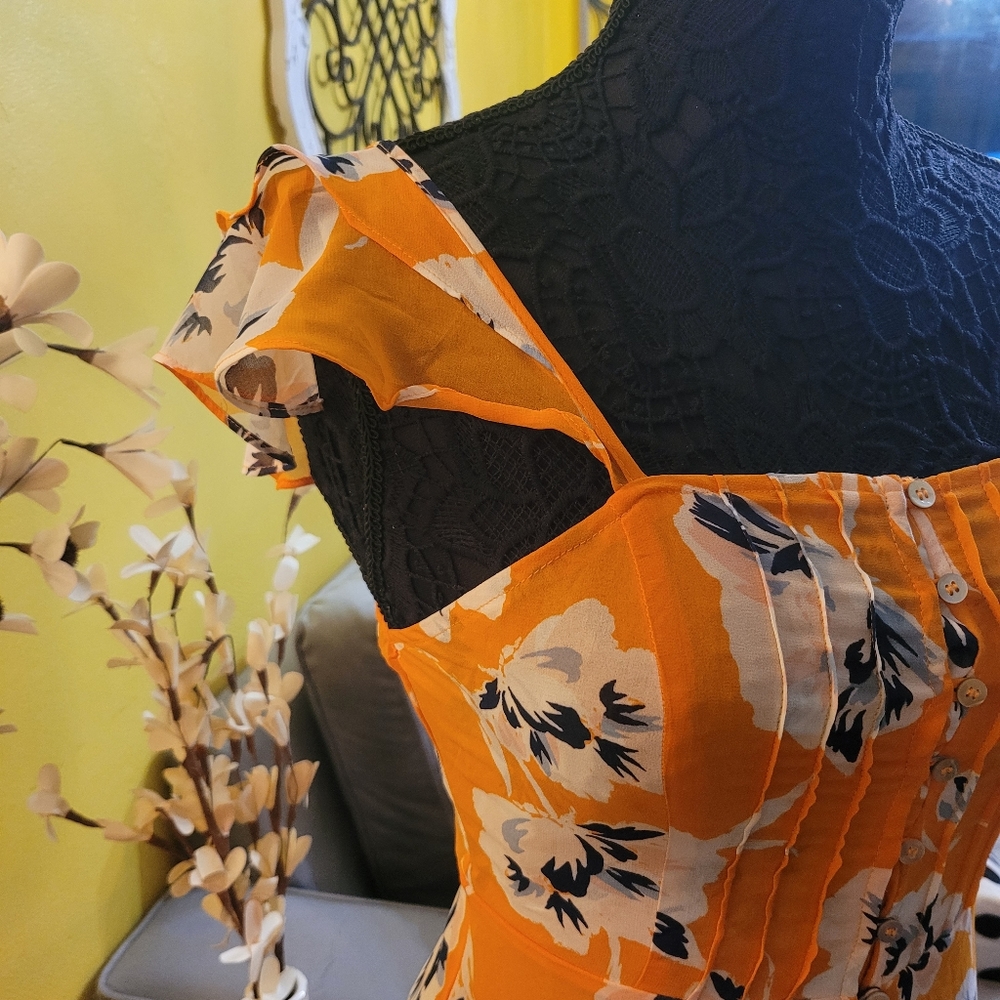 Button down flowy dress - Picture 5 of 7